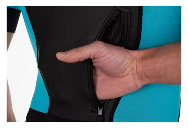 Z3ROD Swimrun Start Wetsuit Black Blue - Image 6