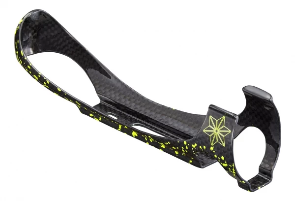 Supacaz TriFly Carbon Neon Yellow Bottle Holder With Aero Bottle - Afbeelding 3