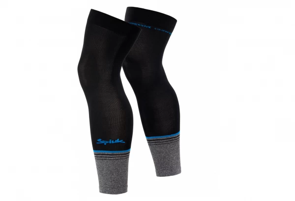 Paar Spiuk Teknik Compressie Leggings Zwart Grijs