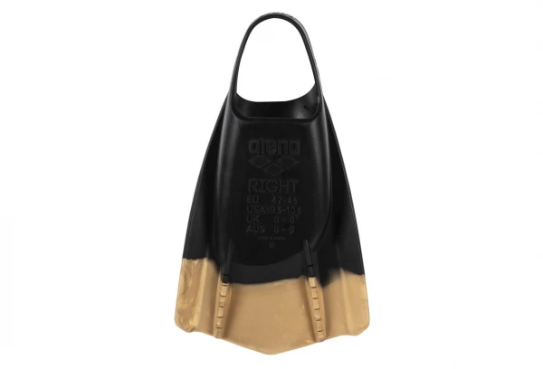 ARENA Palm Powerfin Pro Black Gold - Image 2