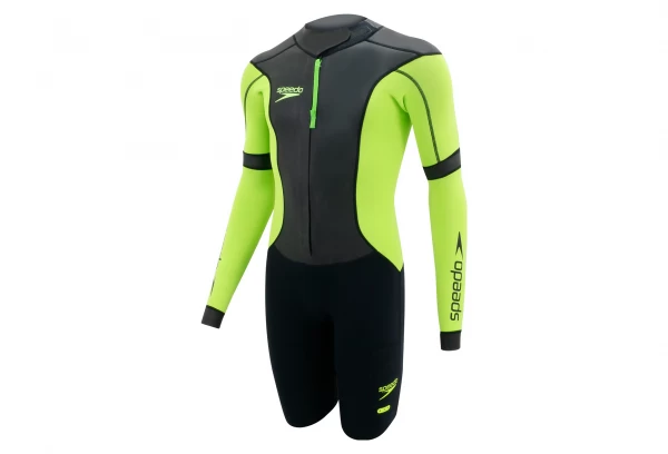 Speedo Swimrun Fullsuit Zwart Geel