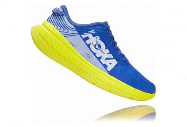 Hoka One One Hoka Carbon X Blue Yellow Man - Image 2
