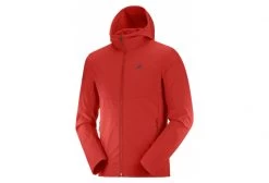 Salomon Outline Hybrid Hybrid Jacket Red