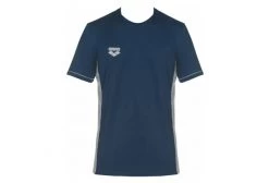 Arena Team Line Short Sleeve Tech T-shirt Navy Blue