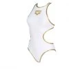 Arena Women's One Biglogo One Piece White Gold