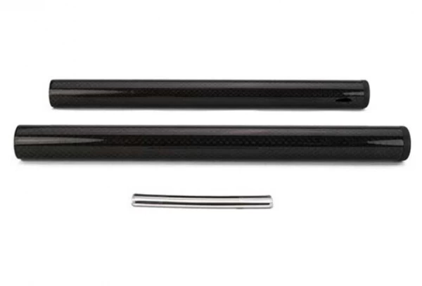 Gebruik Rechte Tri Carbon 3K Verlengstukken Zwart