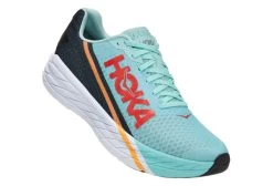 Hoka One One Hoka Rocket X Hardloopschoenen Blauw Rood Unisex