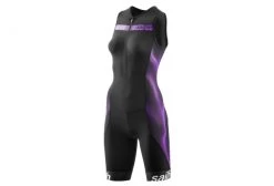 Sailfish Womens Trisuit Comp Black Violet