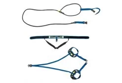 Naibaji SWIM 500 Statisch Zwem Elastic Zwart