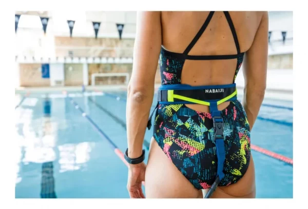 Naibaji SWIM 500 Statisch Zwem Elastic Zwart - Image 2