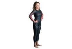 Nabaji Neoprene OWS 900 Women's Swimming Suit Black / Red