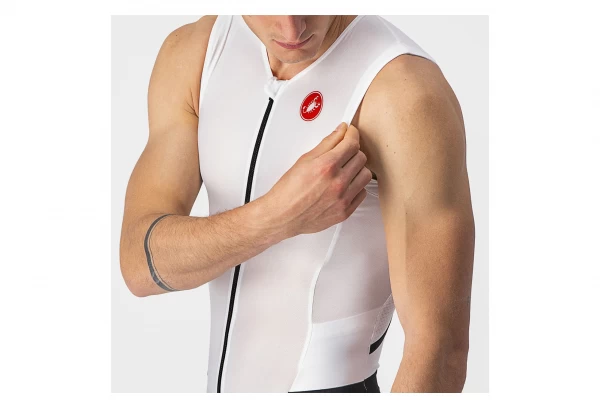 Castelli Free Sanremo 2 Trisuit Suit Wit / Zwart - Image 3