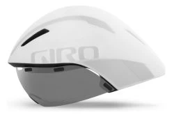 GIRO AEROHEAD MIPS Aero Helm Wit Zilver