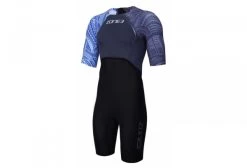 Zone3 Kona Target Trisuit Blauw Paars