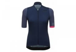 Santini Genio Short Sleeve Jersey Blue